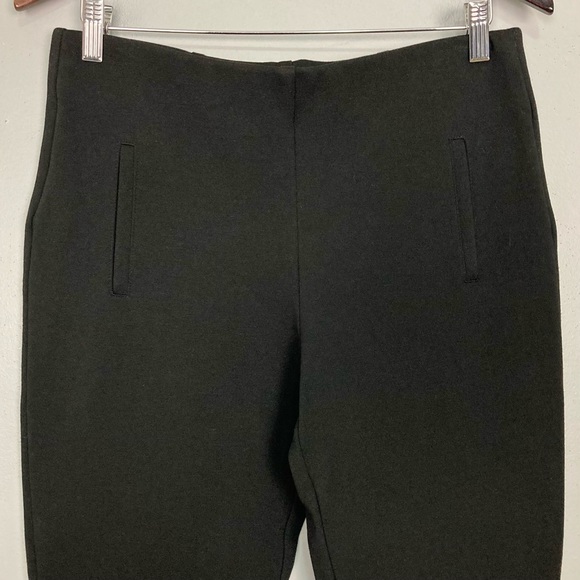 Chico’s Juliet Slim Ankle Pants Women’s Size 8 Stretch Ponte Knit Pull On Black - Picture 3 of 9